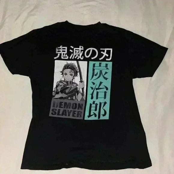 NWOT Demon Slayer Tanjiro Kamado Anime Adult T Shirt | Size Unisex Medium - Picture 1 of 3